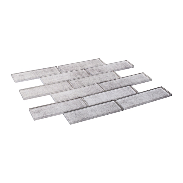 Andova Tiles SAMPLE Migdal 2 x 6 Glass Brick Joint Mosaic Tile SAM-ANDMIG231 - main